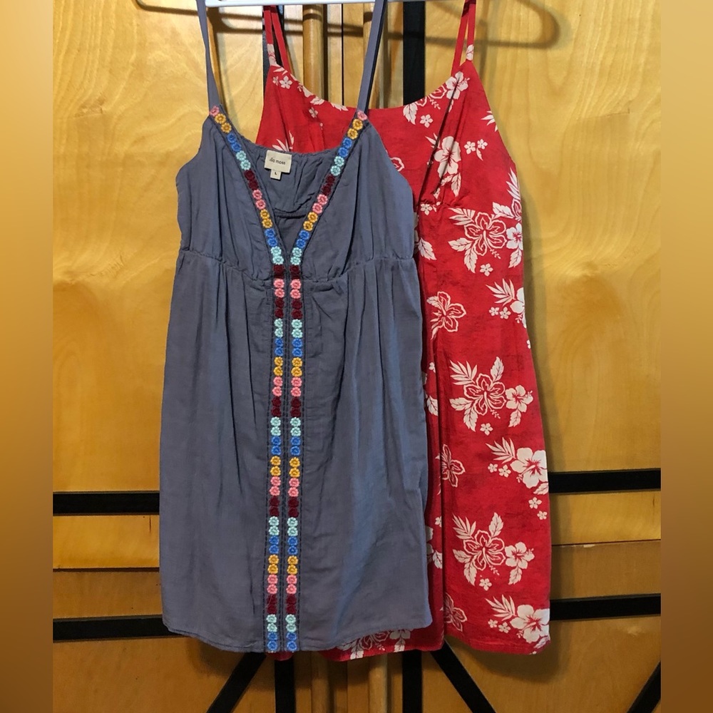 Bundle of Women’s Summer Dress and Top Size Large Spaghetti Strap Ella Moss WF